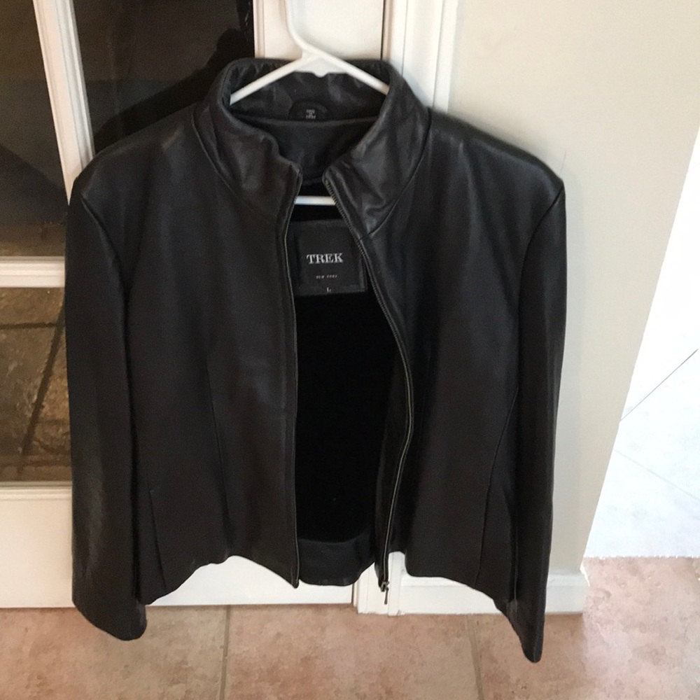 Leather jacket